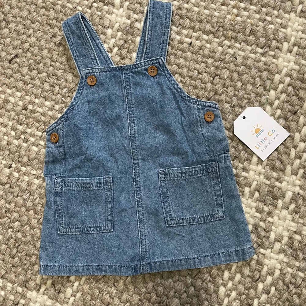 LC Little Co Lauren Conrad Denim Jumper 9m